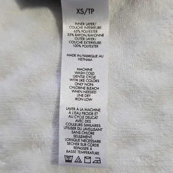 Black and White Striped Tank Top - Picture 6 of 6